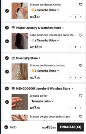 shein new order 44 products